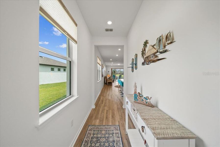 Furnished interior view inside a new home in Del Webb BayView, Parrish (Image 18). Furnished interior view inside a new home in Del Webb BayView, Parrish (Image 18).