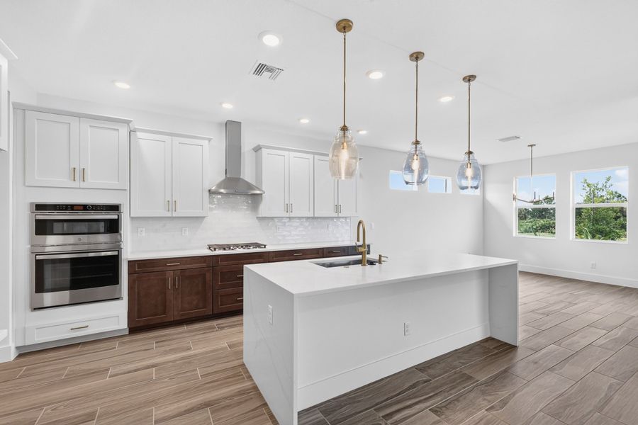 Representative furnished interior of a home built from the Jupiter by William Ryan Homes in Tamarack at Two Rivers, Zephyrhills (Image 6).