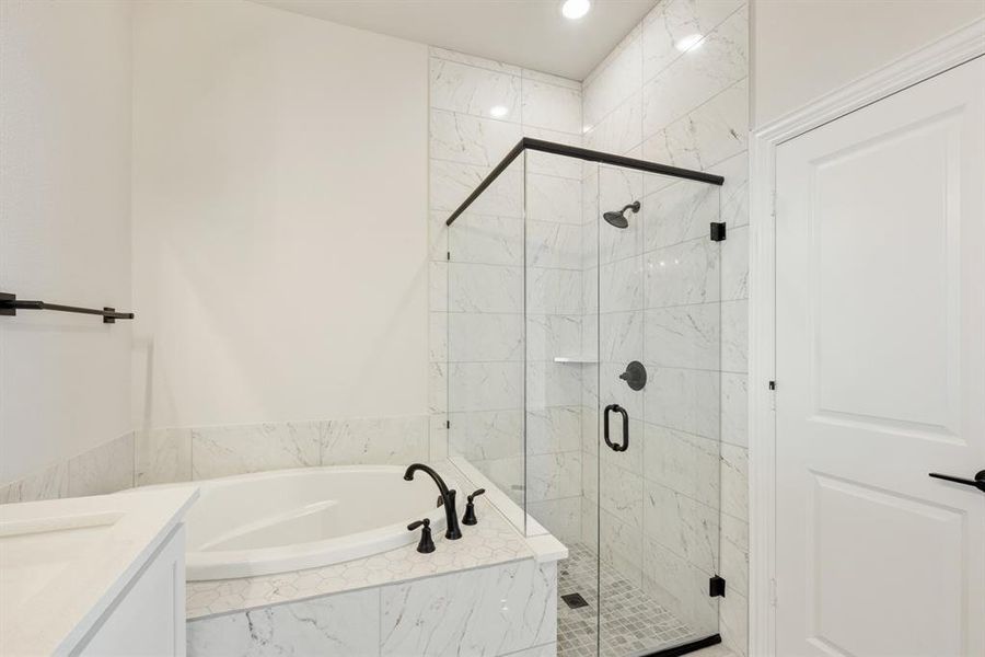 Furnished interior view inside a new home in Painted Tree Woodland District 50, McKinney (Image 11). Furnished interior view inside a new home in Painted Tree Woodland District 50, McKinney (Image 11).