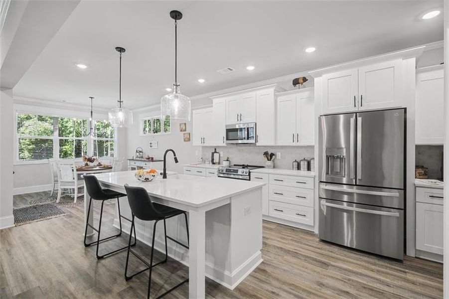 Furnished interior view inside a new home in , Douglasville (Image 53).