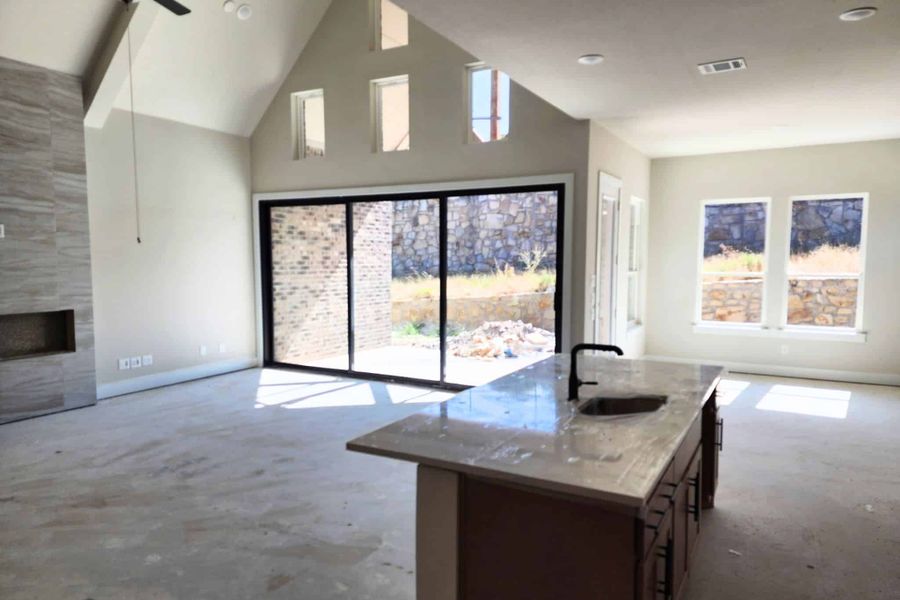 In-progress construction of a new home in Walsh, Fort Worth, TX (Image 8).