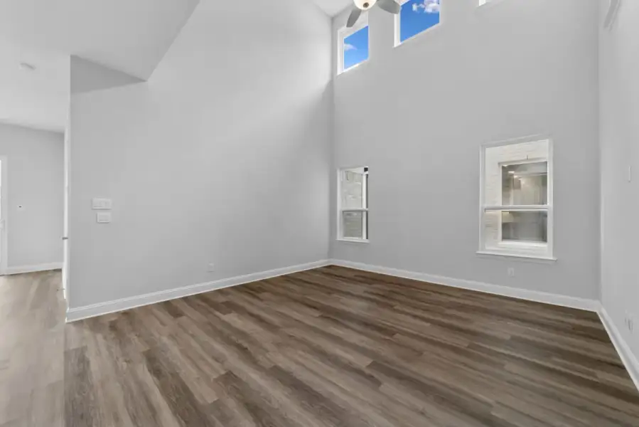 Representative unfurnished interior of a home built from the Maisie by Landon Homes in Lexington Frisco, Frisco (Image 12).