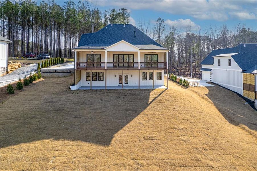 Exterior details and patio area of a home in , Cumming (Image 27).