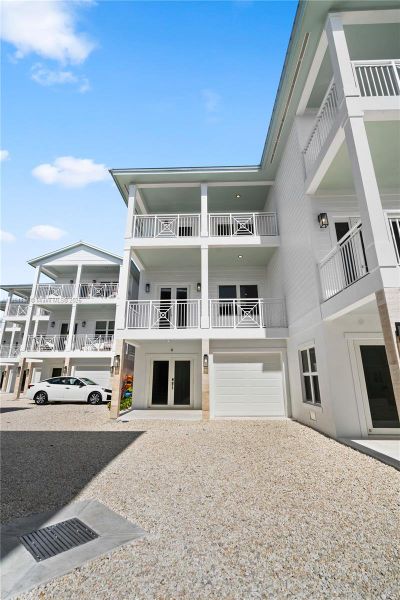 Front exterior of a new home in , Islamorada, Village of Islands, FL, highlighting curb appeal (Image 22).
