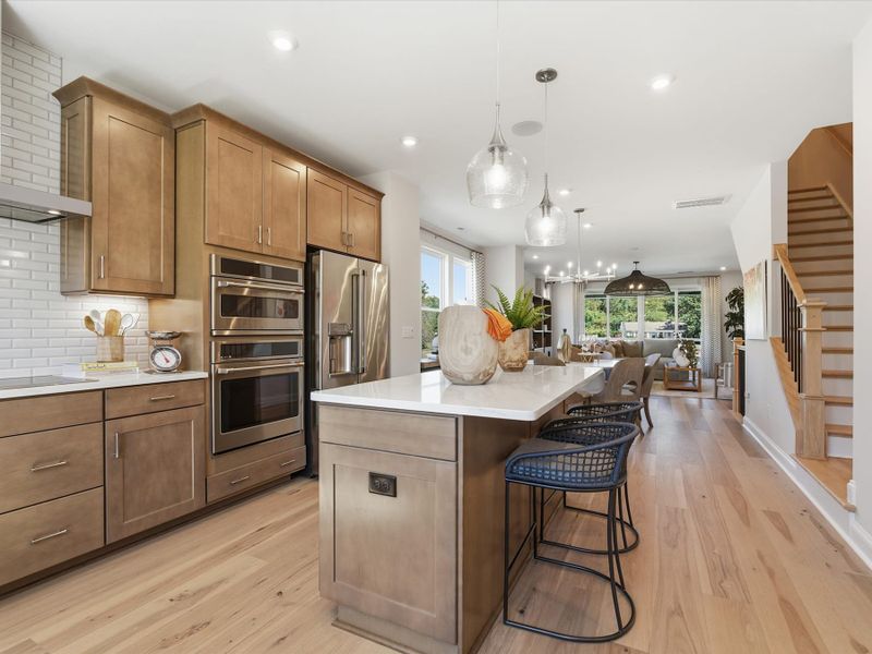 Representative furnished interior of a home built from the Paloma by Tri Pointe Homes in Bellflower, Charlotte (Image 33).