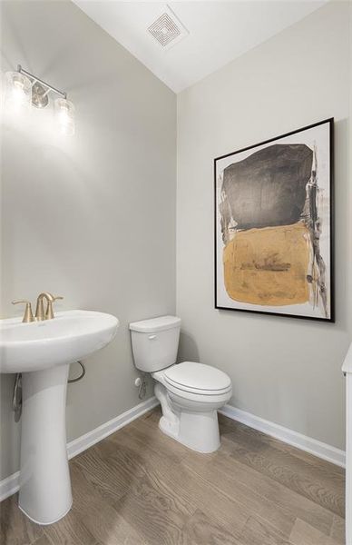 Furnished interior view inside a new home in Sierra Creek, Hoschton (Image 34).