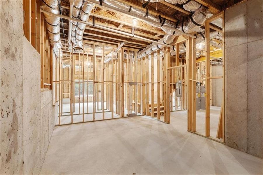 In-progress construction of a new home in , Rome, GA (Image 50).