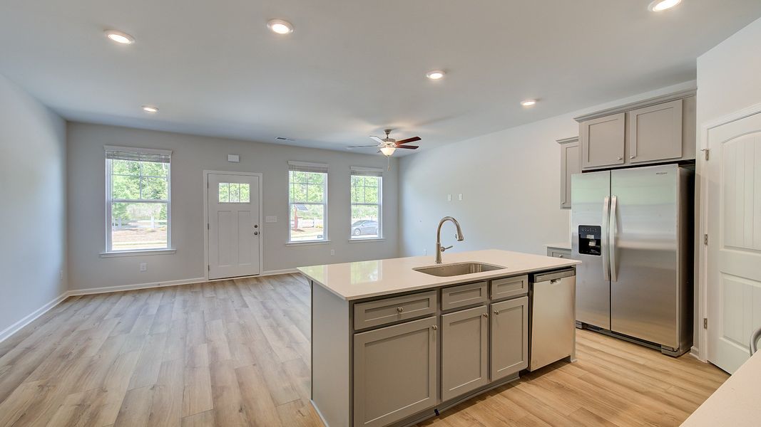 Furnished interior view inside a new home in Avery Landing, McDonough (Image 15).