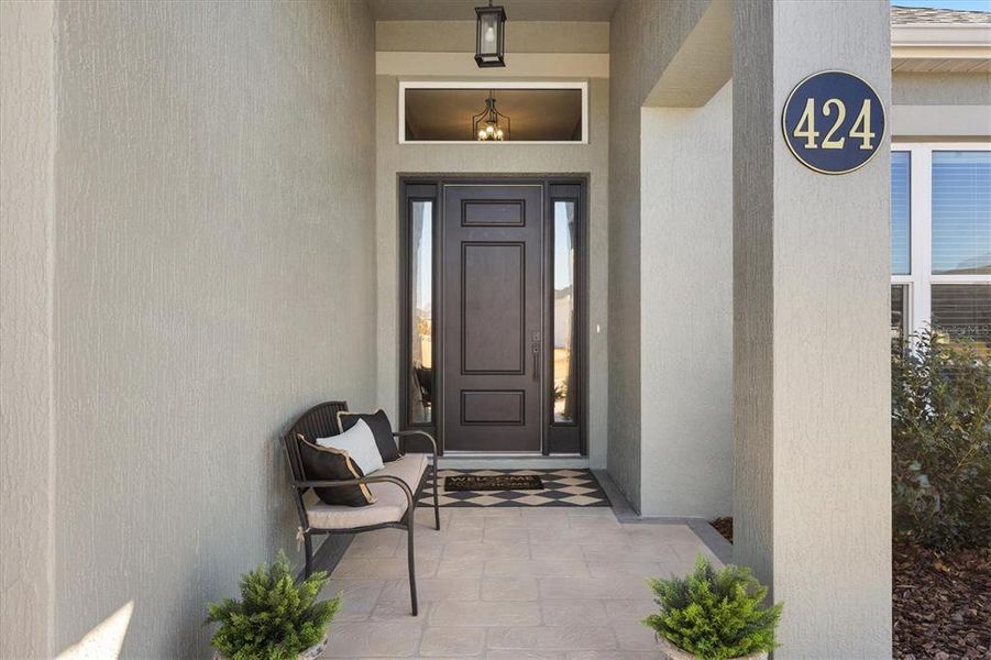 Exterior details and patio area of a home in , The Villages (Image 30).