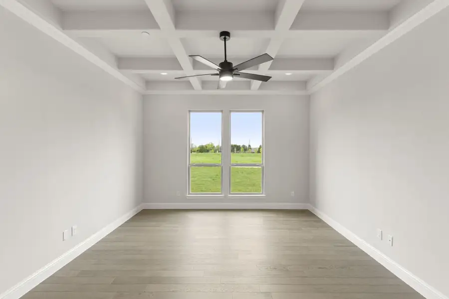 Representative unfurnished interior of a home built from the Southport by Windsor Homes in Ridge Pointe Estates, McLendon-Chisholm (Image 16).