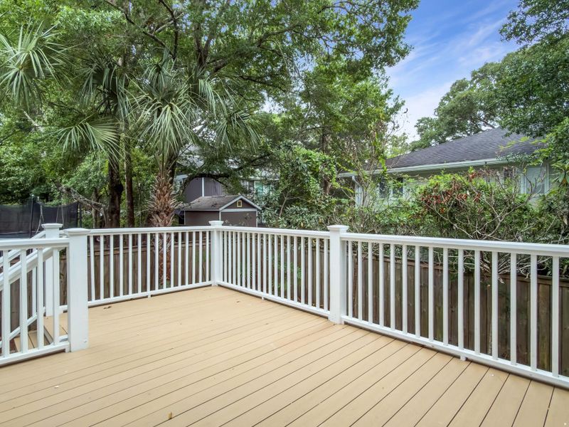 Exterior details and patio area of a home in , Isle Of Palms (Image 31). Exterior details and patio area of a home in , Isle Of Palms (Image 31).