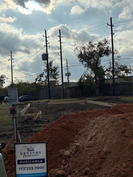 Site preparation for new homesites in Park Hill Villas, Stafford (Image 4).