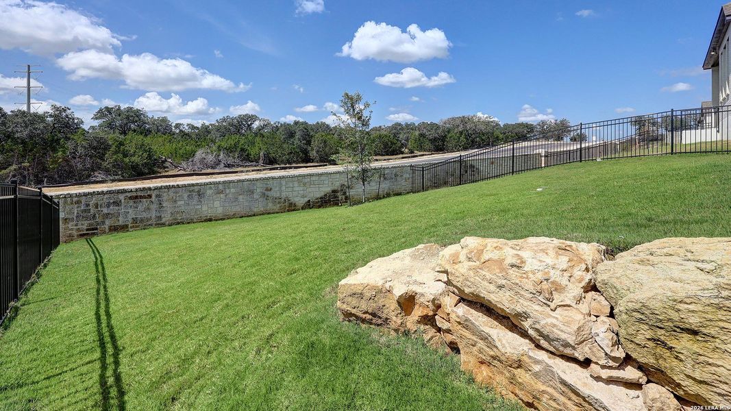 Exterior details and patio area of a home in Esperanza, Boerne (Image 4).