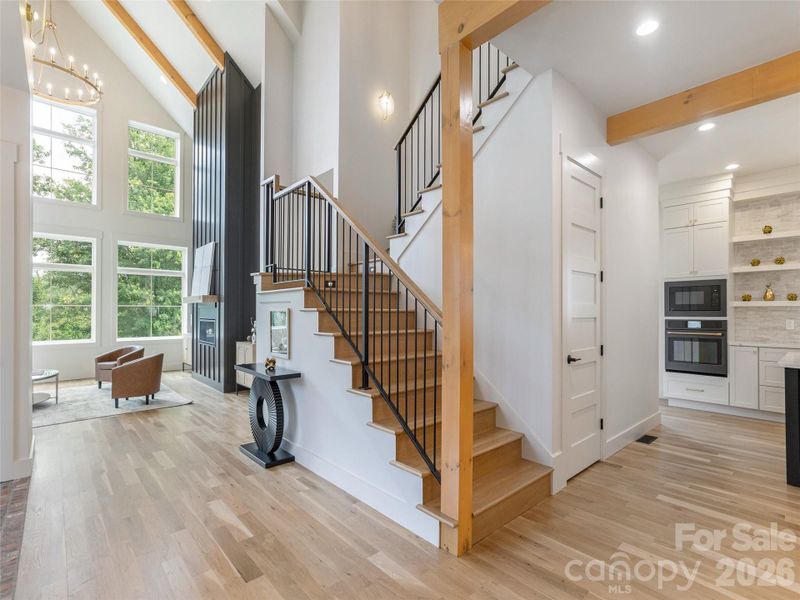 Furnished interior view inside a new home in , Asheville (Image 5).