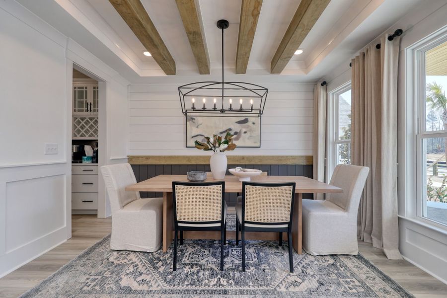 Furnished interior view inside a new home in Forestwood, Longs (Image 10).