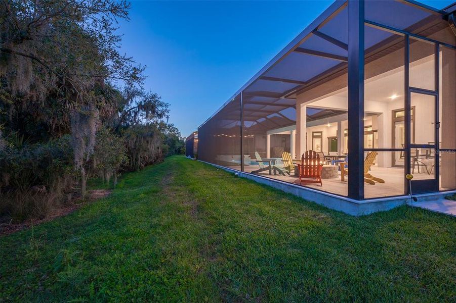 Exterior details and patio area of a home in , Sarasota (Image 25).