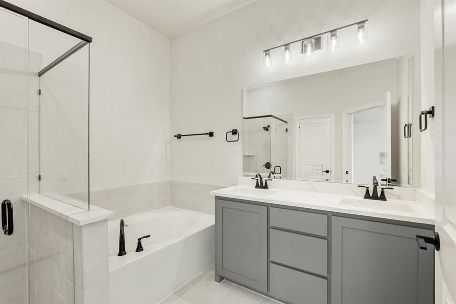 Furnished interior view inside a new home in Sunset Ridge, Alvarado (Image 8).