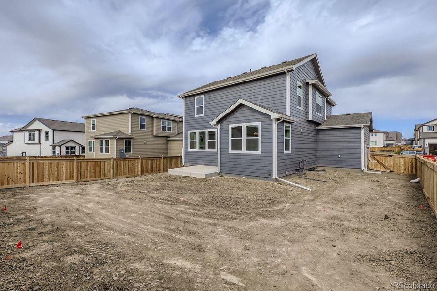 Exterior details and patio area of a home in , Commerce City (Image 18).