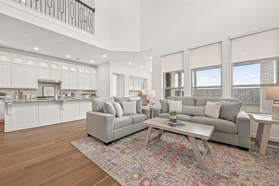 Furnished interior view inside a new home in , Katy (Image 31).