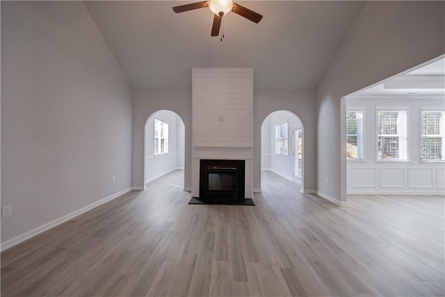 Spacious, unfurnished interior of a new home in , Social Circle (Image 28).