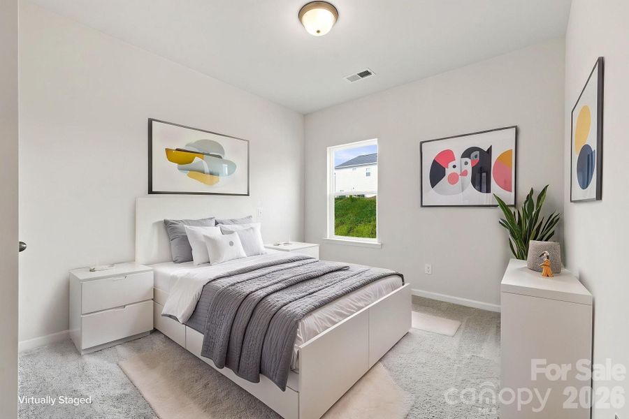 Furnished interior view inside a new home in Catawba Trace, Catawba (Image 12).