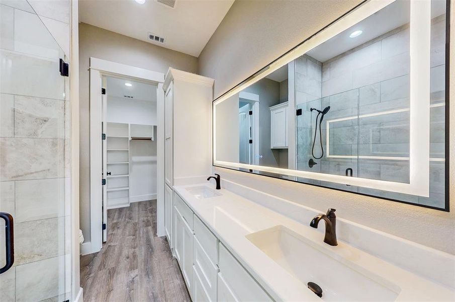 Furnished interior view inside a new home in , Wills Point (Image 12).