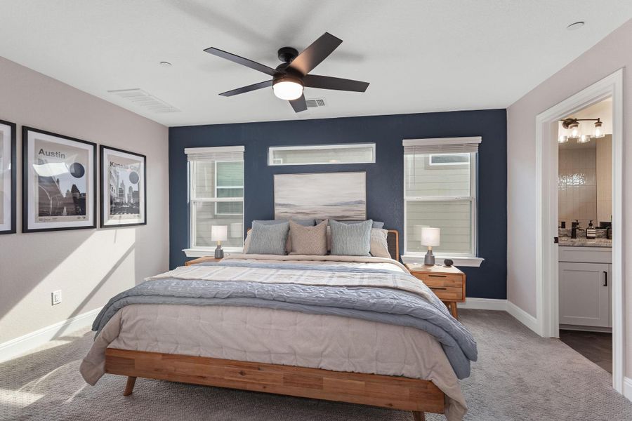 Furnished interior view inside a new home in , Austin (Image 8).