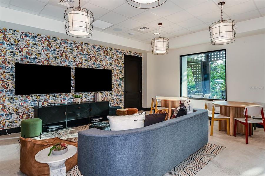 Furnished interior view inside a new home in Skye Ranch Community Group Page, Sarasota (Image 4).