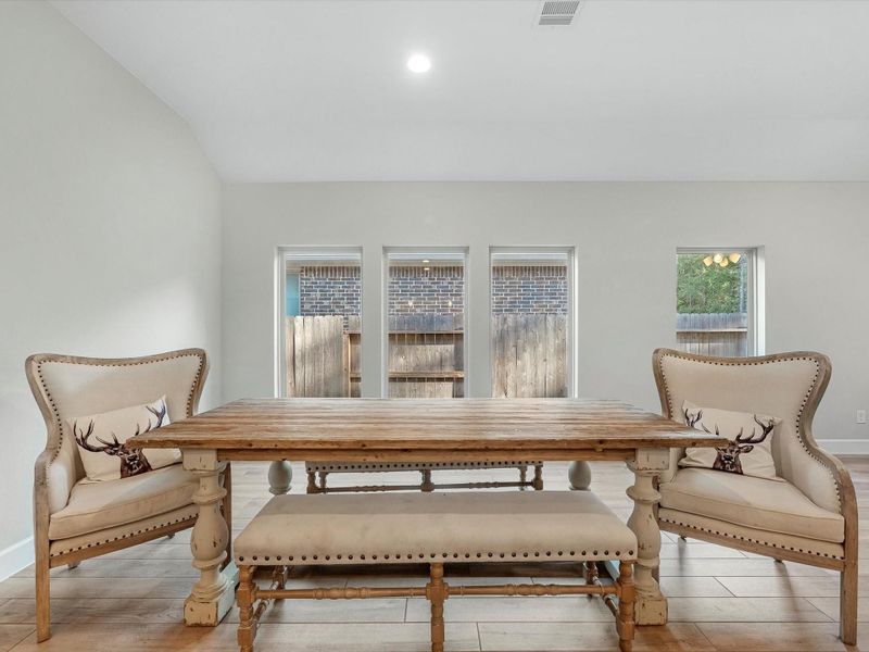 Furnished interior view inside a new home in Artavia 45', Conroe (Image 28). Furnished interior view inside a new home in Artavia 45', Conroe (Image 28).