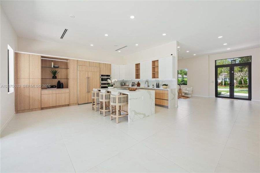 Furnished interior view inside a new home in , Miami (Image 34). Furnished interior view inside a new home in , Miami (Image 34).