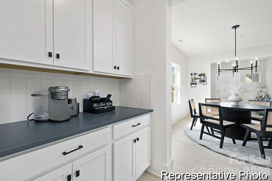 Furnished interior view inside a new home in Lowell Woods, Lowell (Image 7).