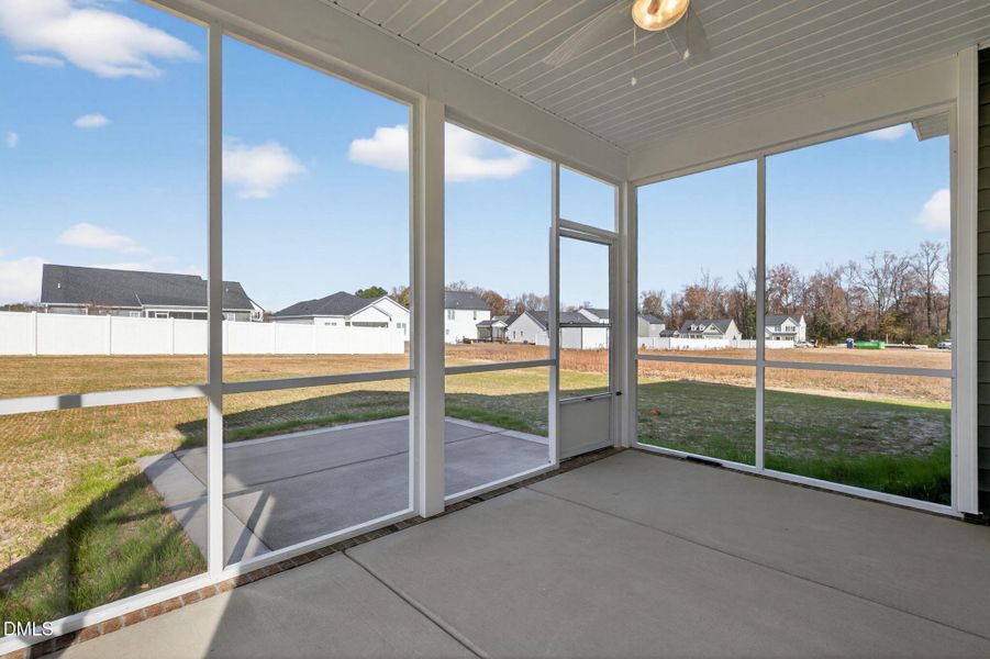 Screened Porch Interior Screened Porch Interior