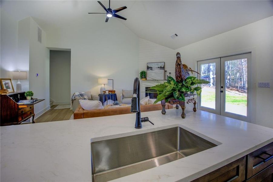 Furnished interior view inside a new home in , Covington (Image 5).