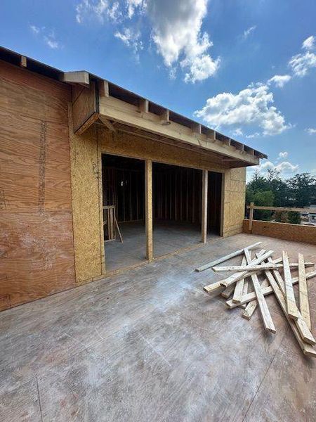 In-progress construction of a new home in , Senoia, GA (Image 32).