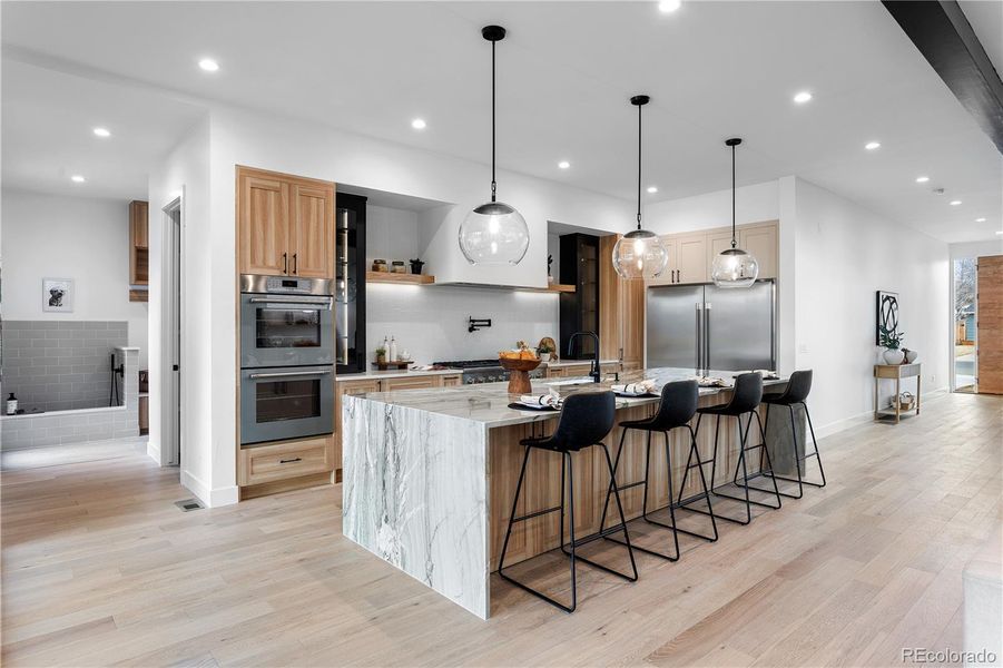Furnished interior view inside a new home in , Denver (Image 14).