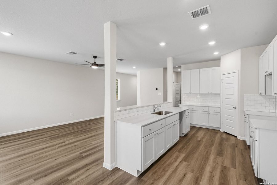 Furnished interior view inside a new home in Melissa Ranch, San Antonio (Image 9).