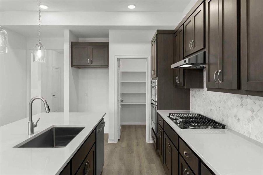 Furnished interior view inside a new home in Meadow Park, Melissa (Image 8). Furnished interior view inside a new home in Meadow Park, Melissa (Image 8).