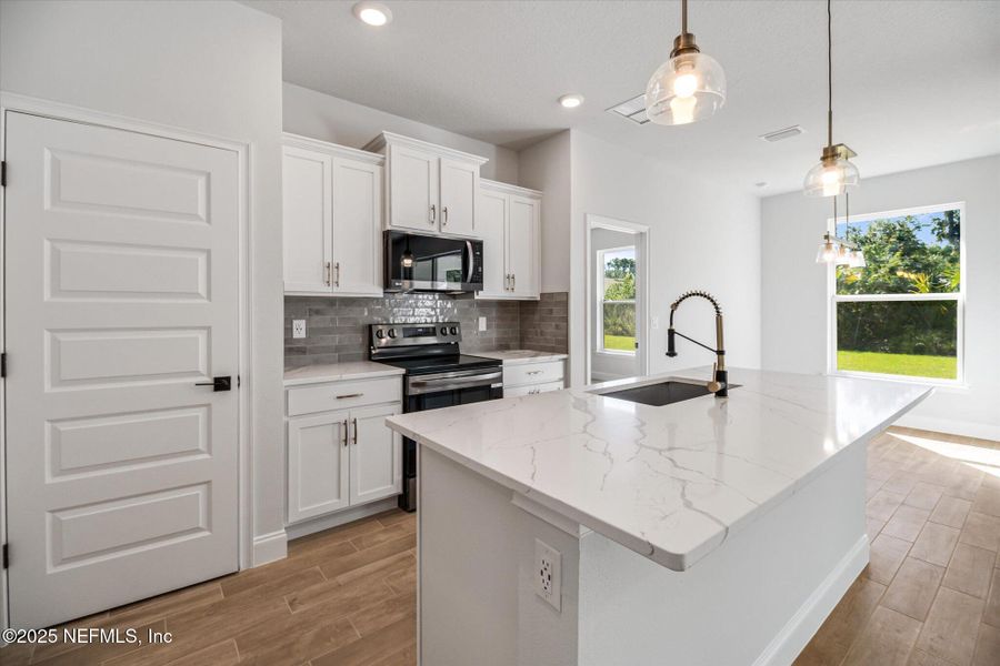 Furnished interior view inside a new home in , Palm Coast (Image 4). Furnished interior view inside a new home in , Palm Coast (Image 4).