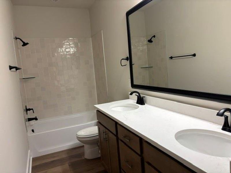 Furnished interior view inside a new home in Two Step Farm, Montgomery (Image 10). Furnished interior view inside a new home in Two Step Farm, Montgomery (Image 10).