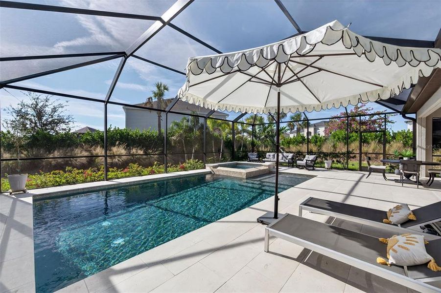 Exterior details and patio area of a home in , Lakewood Ranch (Image 34).