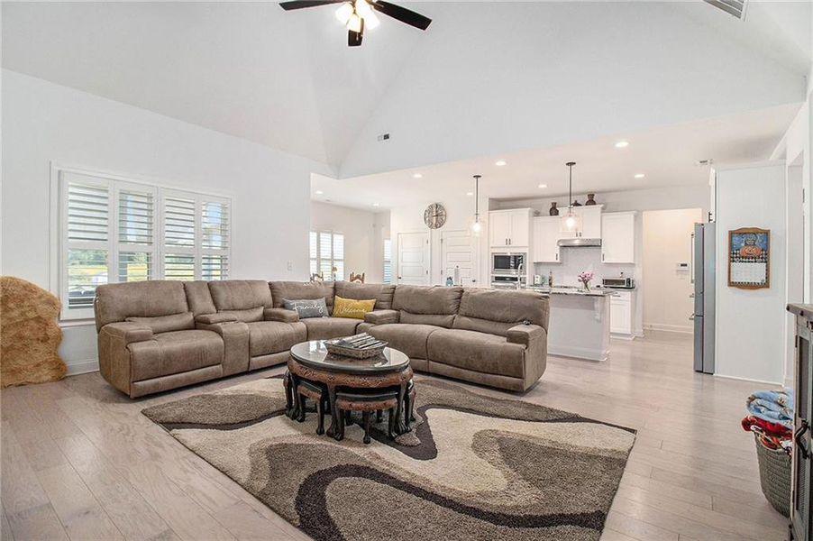 Furnished interior view inside a new home in , Senoia (Image 27).