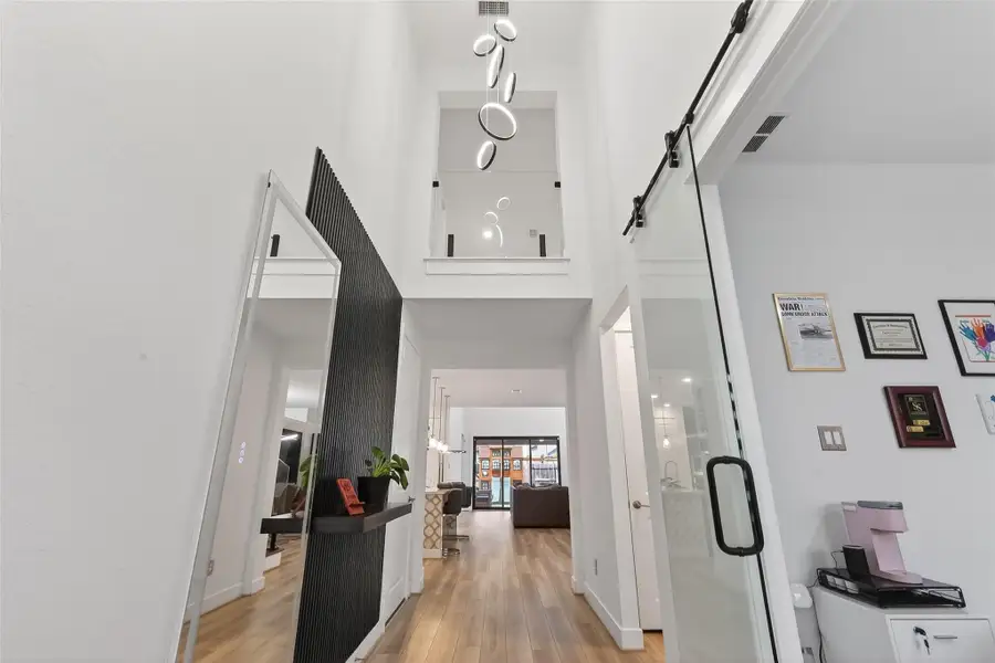 Furnished interior view inside a new home in Avalon at Cypress, Cypress (Image 9).