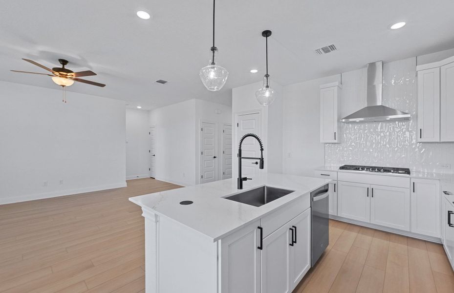 Furnished interior view inside a new home in Lagos, Manor (Image 8).