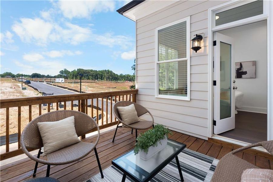 Exterior details and patio area of a home in Waterhaven, Cumming (Image 29). Exterior details and patio area of a home in Waterhaven, Cumming (Image 29).
