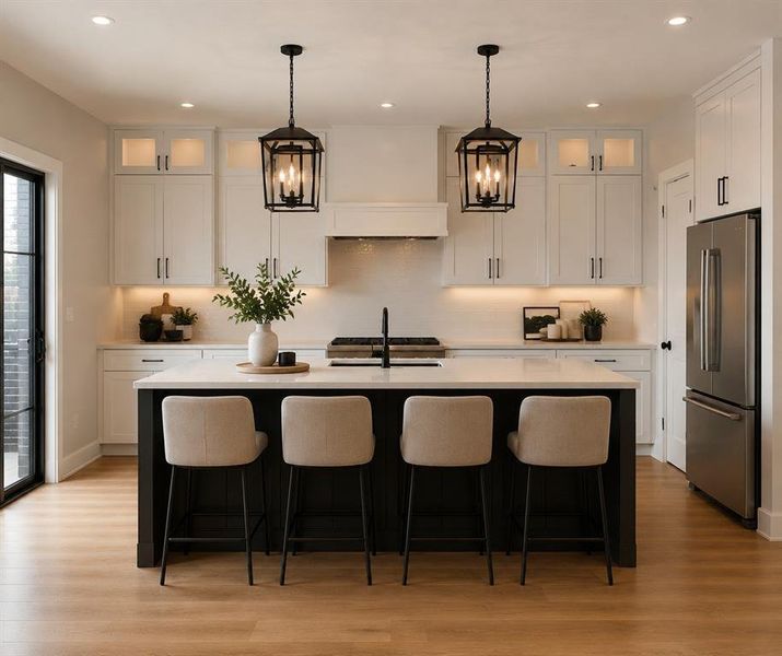 Furnished interior view inside a new home in , Gordonville (Image 5).
