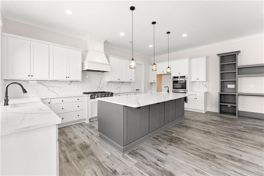 Furnished interior view inside a new home in , Dawsonville (Image 7).