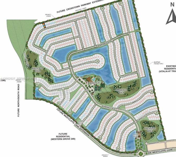 13441 SW Mazzano Street Site Map