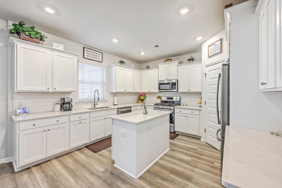 Furnished interior view inside a new home in Limehouse Village: Arbor Series, Summerville (Image 10). Furnished interior view inside a new home in Limehouse Village: Arbor Series, Summerville (Image 10).