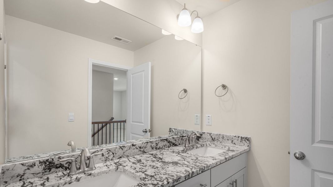 Furnished interior view inside a new home in Collins Ridge, Hillsborough (Image 8).