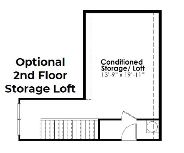 2D floor plan layout for the Darby by D.R. Horton in Old Chapin Reserve, Lexington, SC (Image 5).